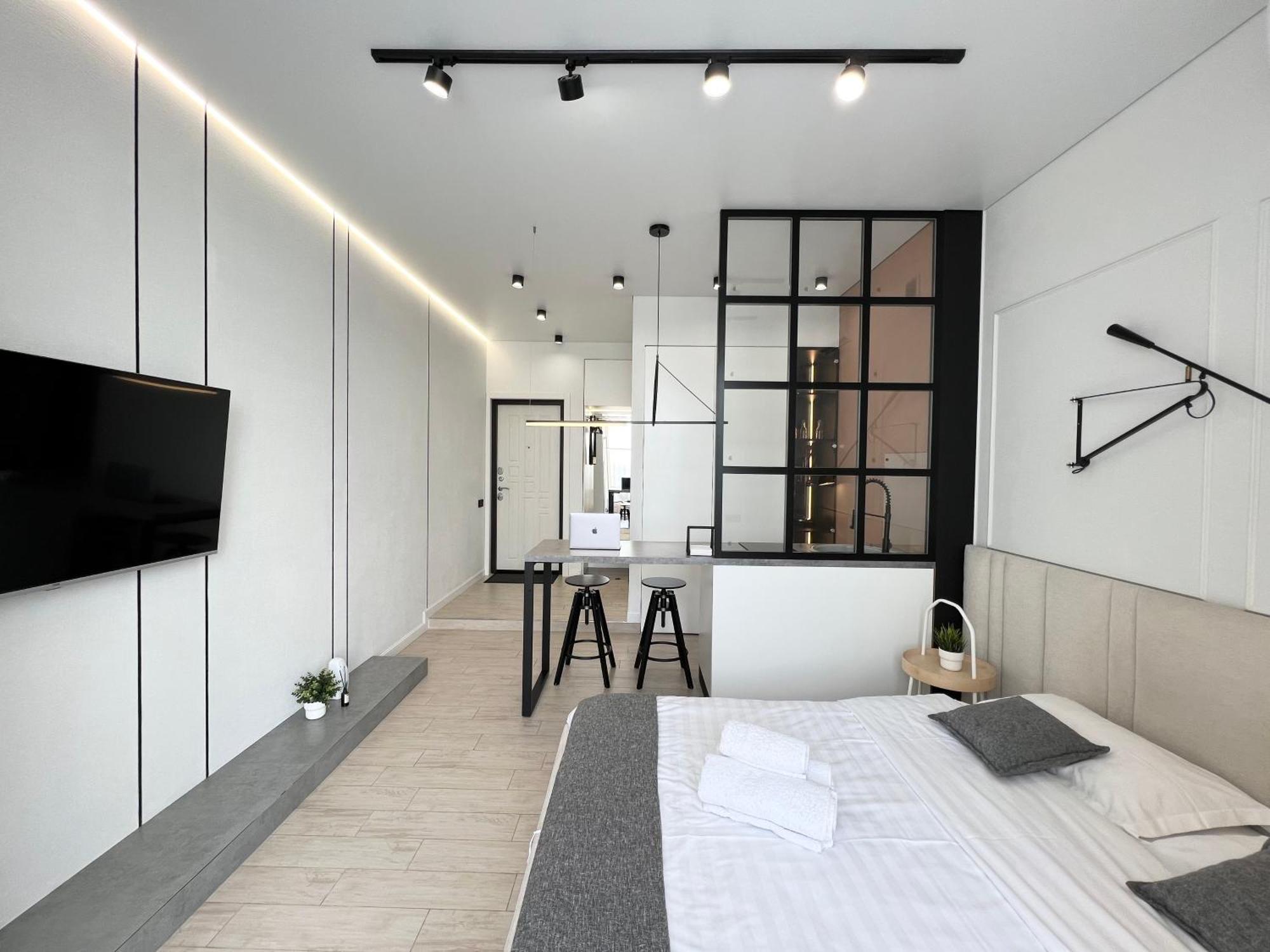 Квартира Smart В Новом Доме Pavlodar Exterior foto
